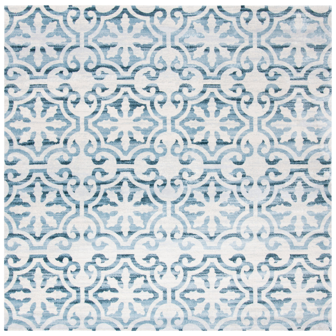 SAFAVIEH Martha Stewart Isabella MSR0956N Navy/Ivory Rug Image 6