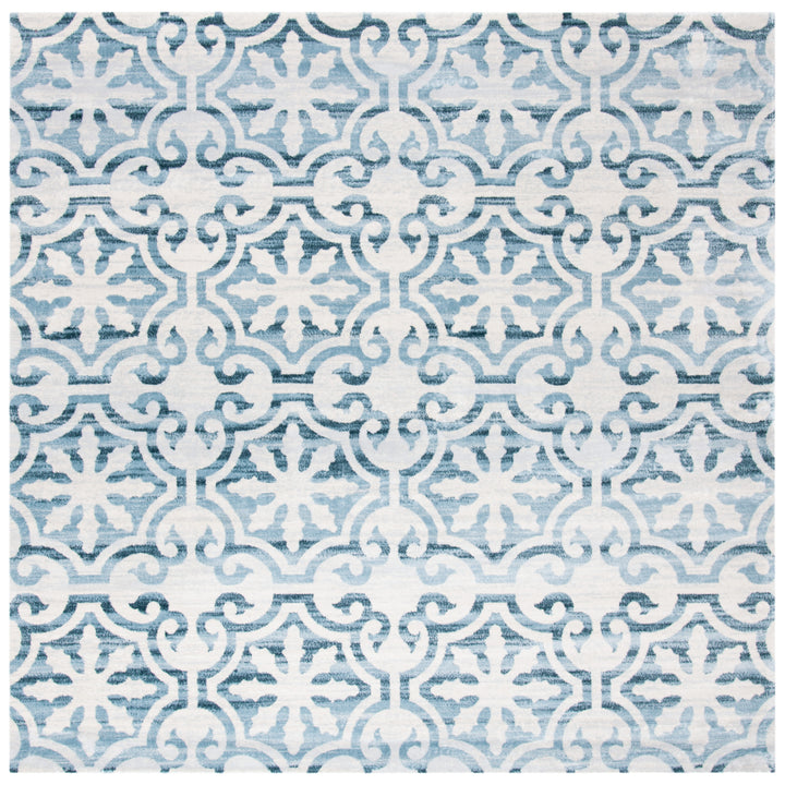 SAFAVIEH Martha Stewart Isabella MSR0956N Navy/Ivory Rug Image 6