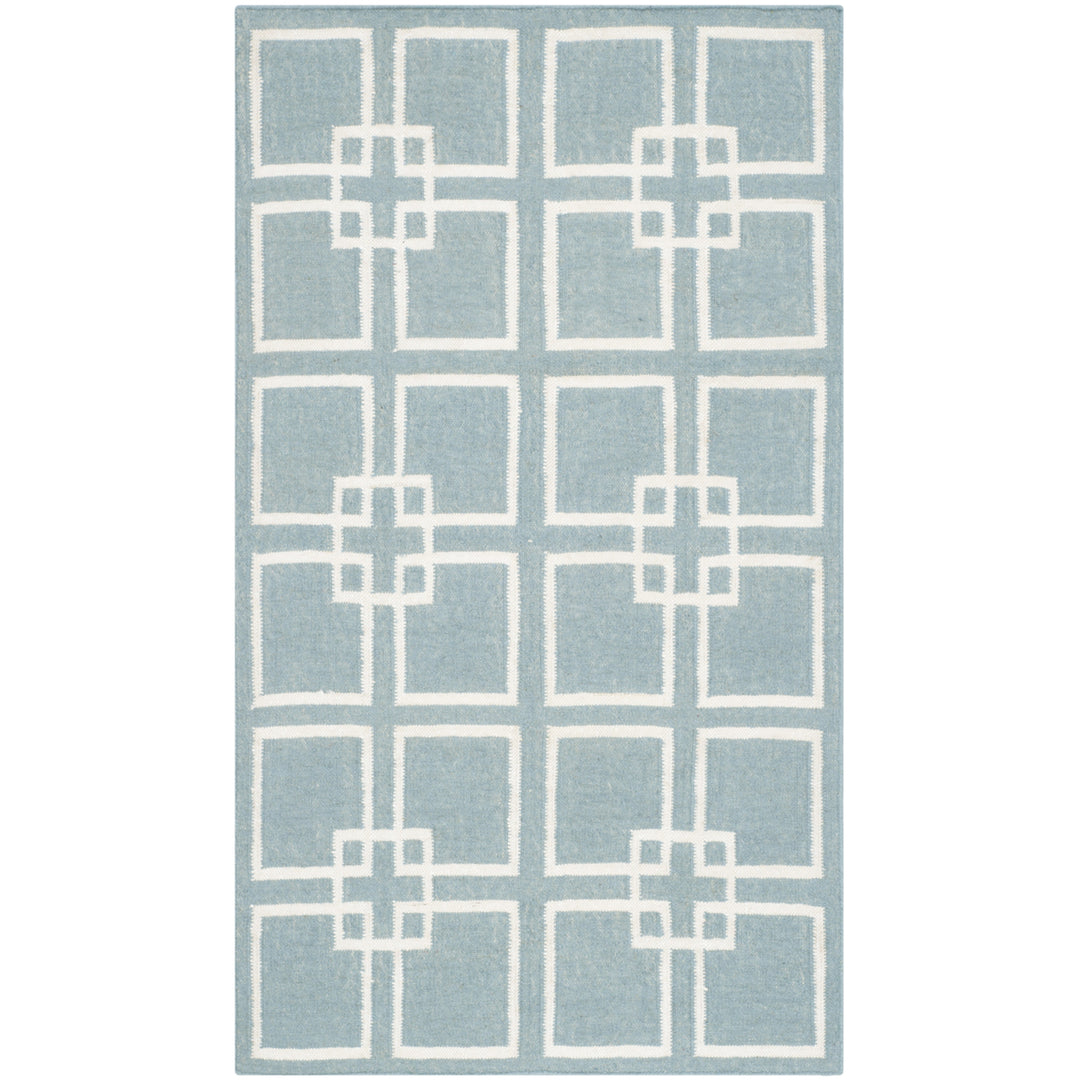 SAFAVIEH Martha Stewart MSR1151B Geyser Blue Rug Image 7