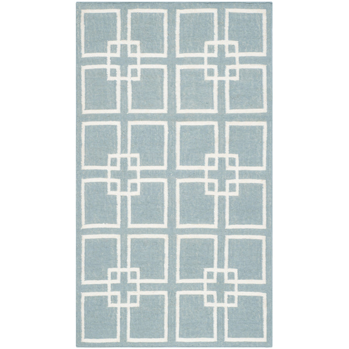 SAFAVIEH Martha Stewart MSR1151B Geyser Blue Rug Image 7