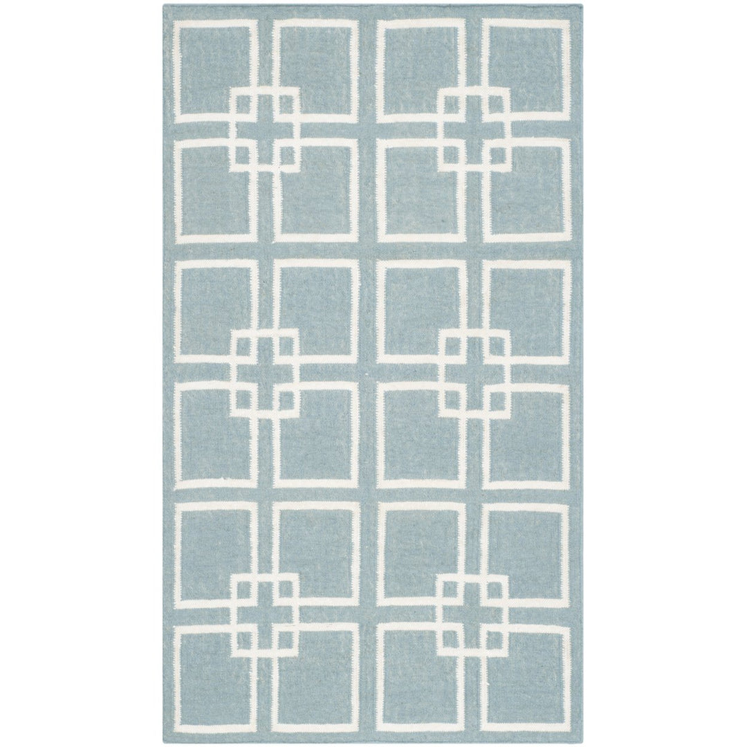 SAFAVIEH Martha Stewart MSR1151B Geyser Blue Rug Image 1