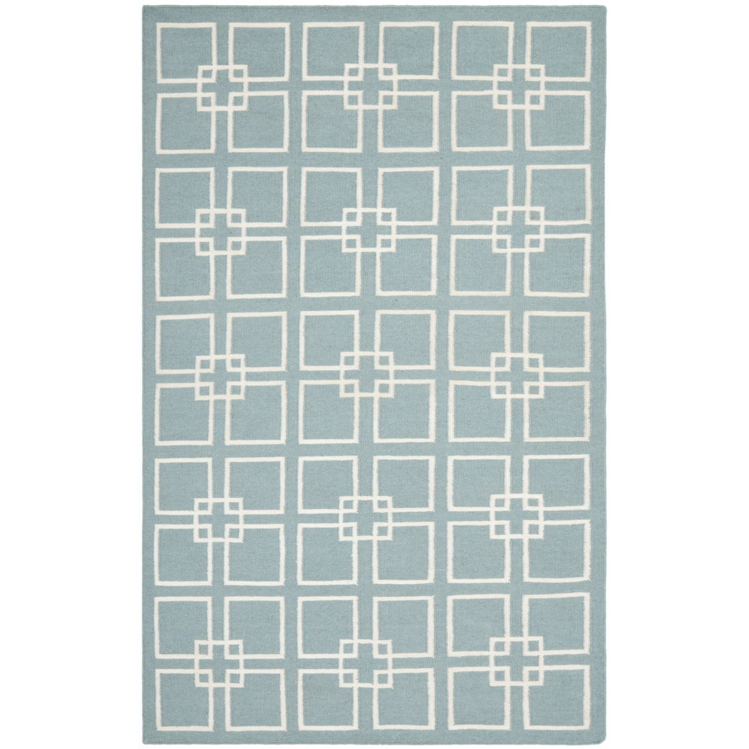 SAFAVIEH Martha Stewart MSR1151B Geyser Blue Rug Image 8