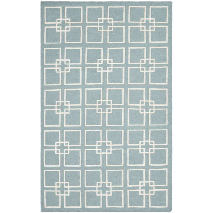 SAFAVIEH Martha Stewart MSR1151B Geyser Blue Rug Image 8