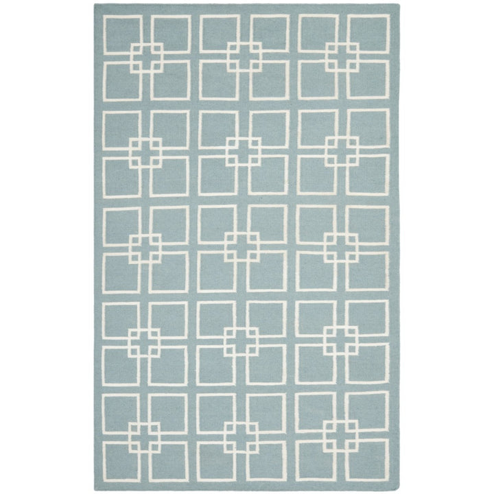 SAFAVIEH Martha Stewart MSR1151B Geyser Blue Rug Image 1