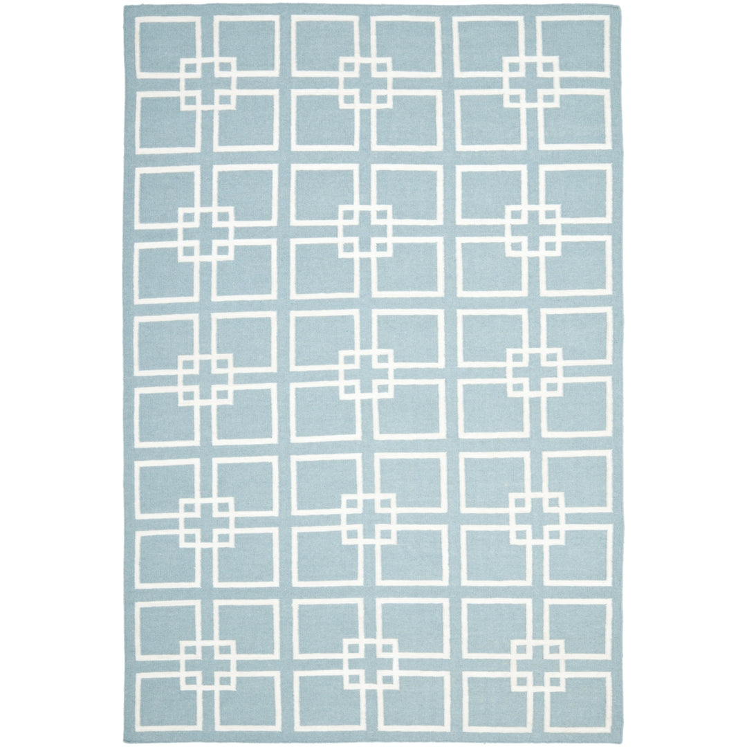 SAFAVIEH Martha Stewart MSR1151B Geyser Blue Rug Image 9