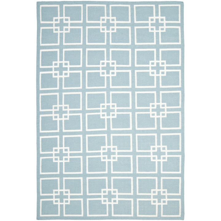 SAFAVIEH Martha Stewart MSR1151B Geyser Blue Rug Image 9