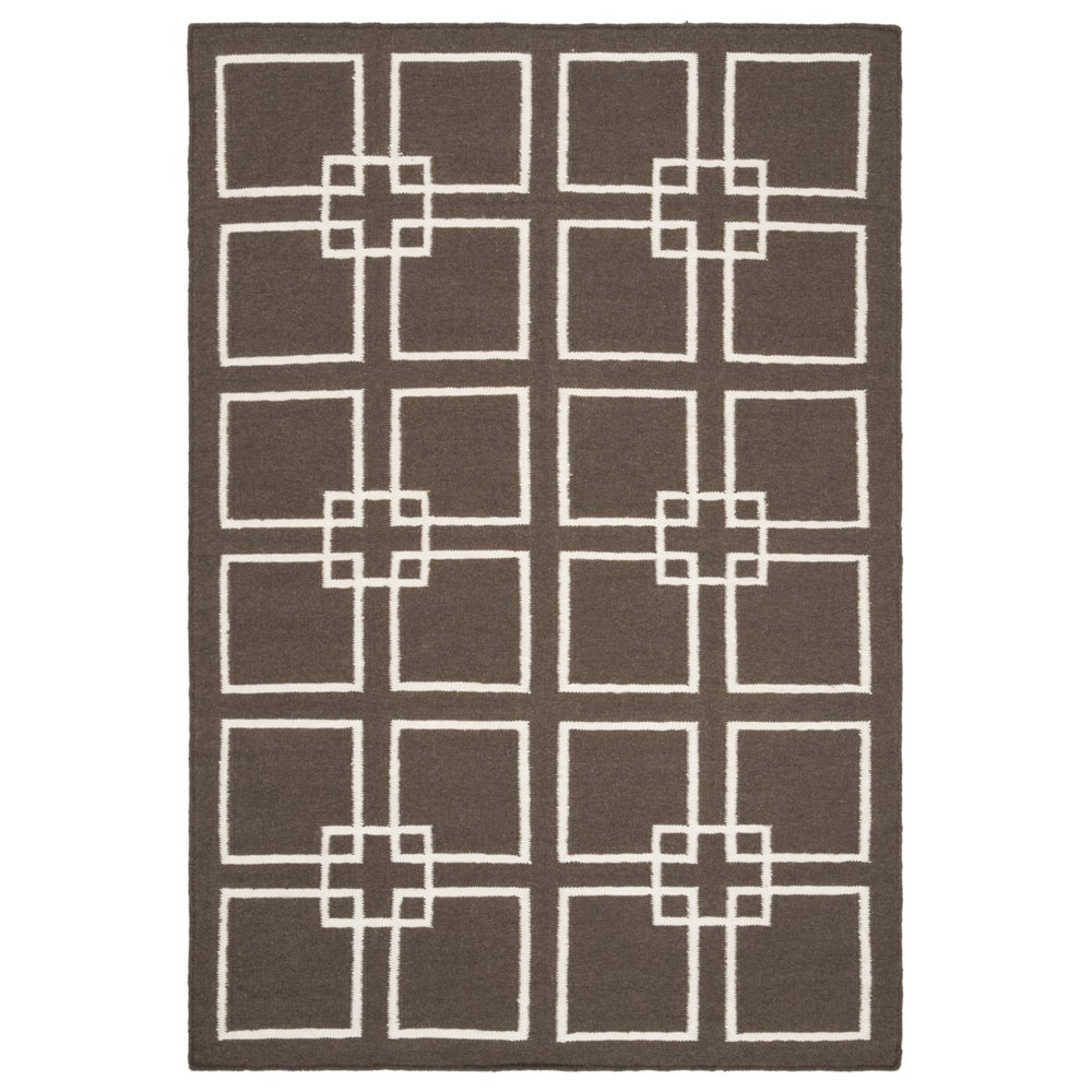 SAFAVIEH Martha Stewart MSR1151E Tilled Soil Brown Rug Image 2