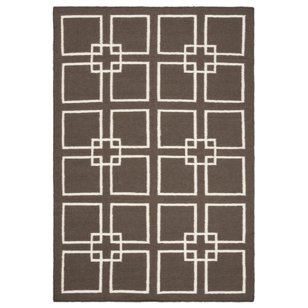 SAFAVIEH Martha Stewart MSR1151E Tilled Soil Brown Rug Image 2