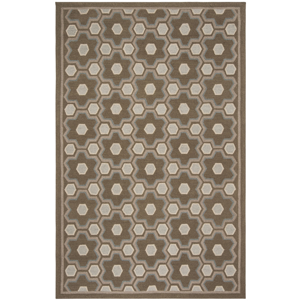 SAFAVIEH Martha Stewart MSR2327A Molasses Brown Rug Image 2