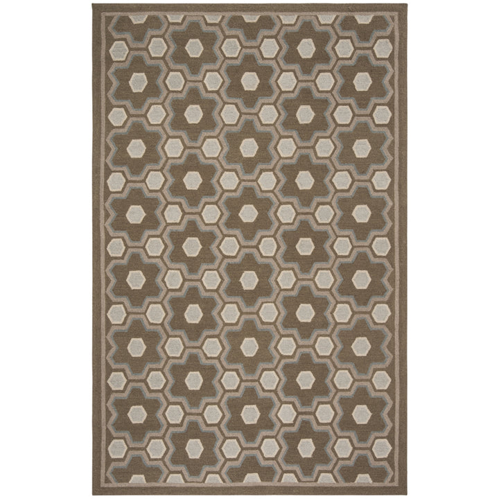 SAFAVIEH Martha Stewart MSR2327A Molasses Brown Rug Image 2