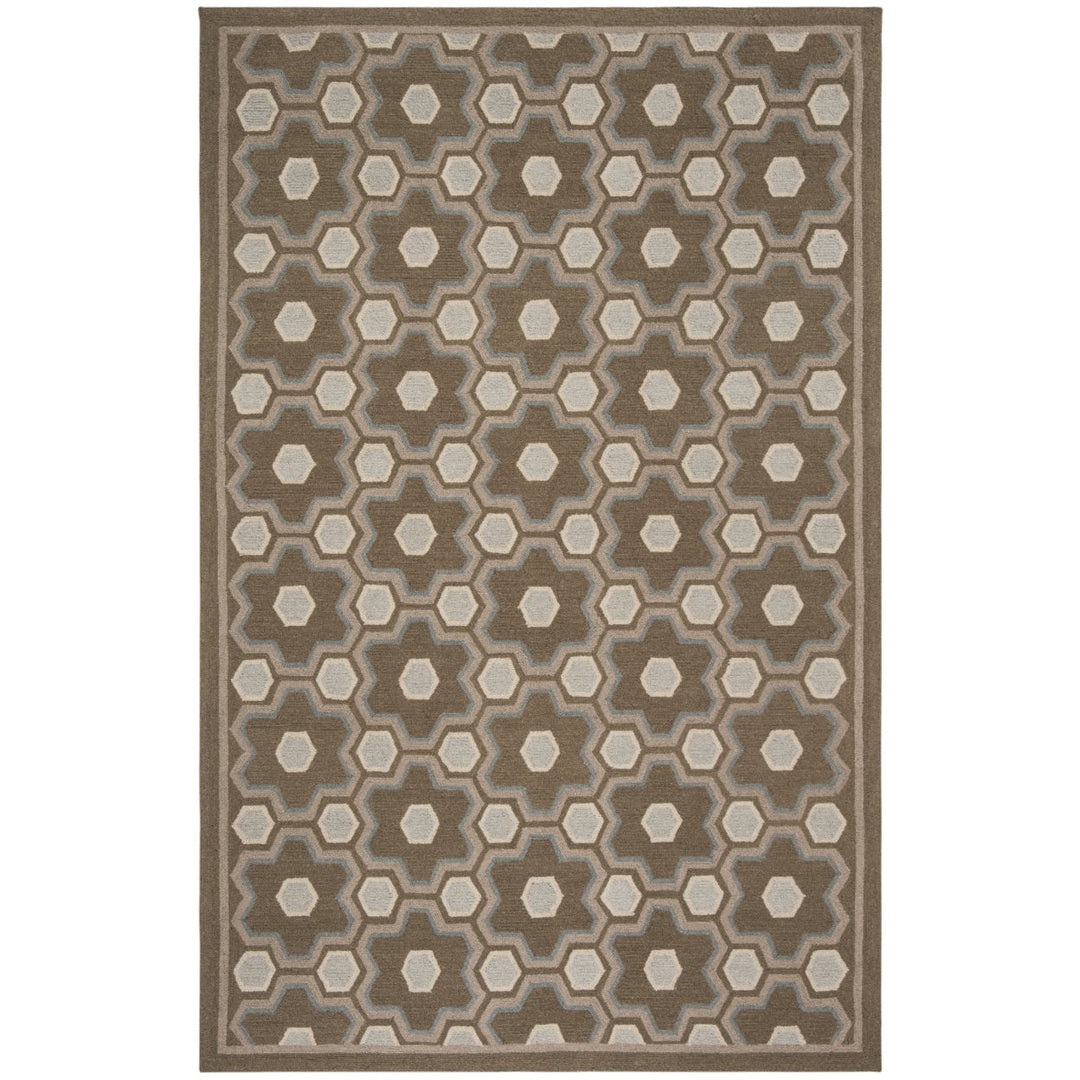 SAFAVIEH Martha Stewart MSR2327A Molasses Brown Rug Image 1