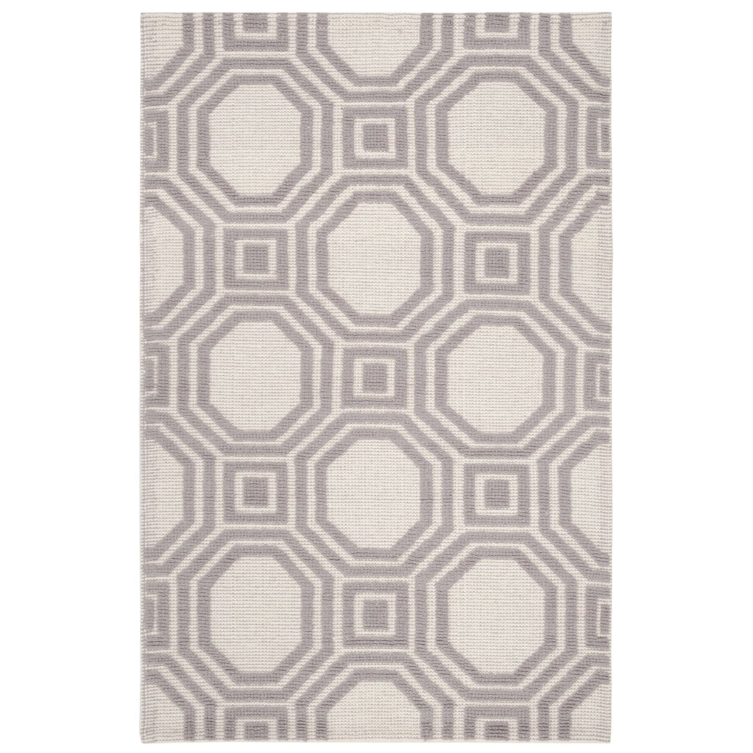 SAFAVIEH Martha Stewart MSR2554A Ivory / Purple Rug Image 2