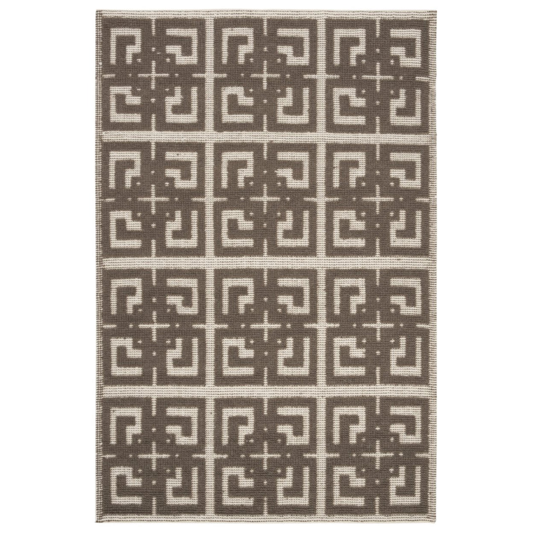 SAFAVIEH Martha Stewart MSR2558A Ivory / Brown Rug Image 2