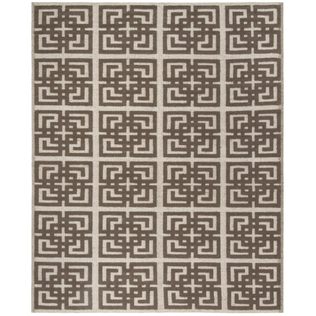 SAFAVIEH Martha Stewart MSR2558A Ivory / Brown Rug Image 5