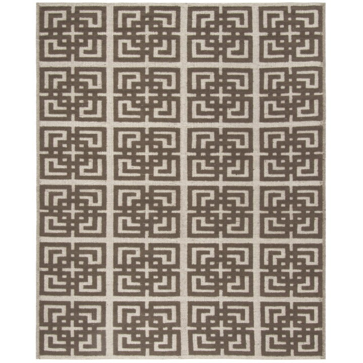 SAFAVIEH Martha Stewart MSR2558A Ivory / Brown Rug Image 5