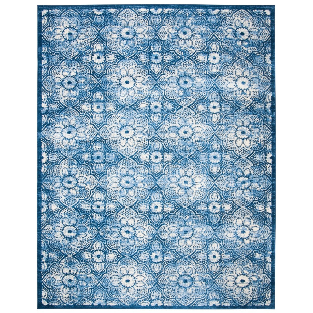 SAFAVIEH Martha Stewart MSR2862N Navy / Creme Rug Image 2