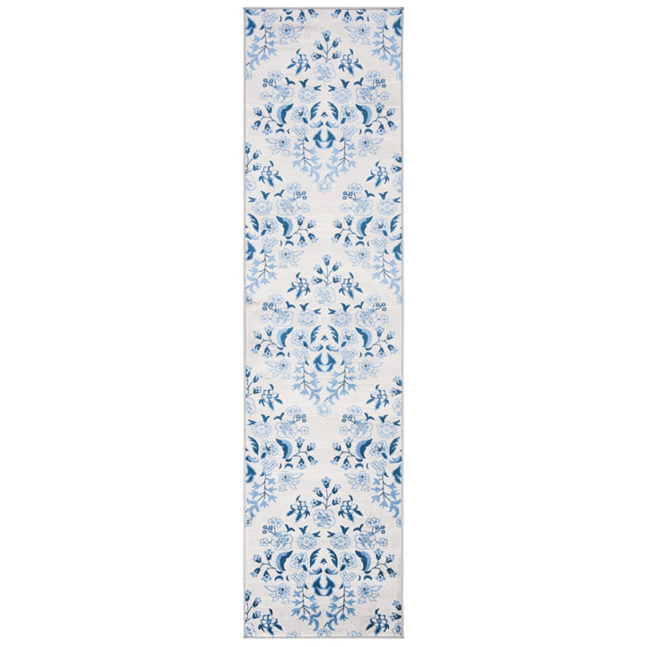 SAFAVIEH Martha Stewart MSR2856D Cream / Blue Rug Image 1