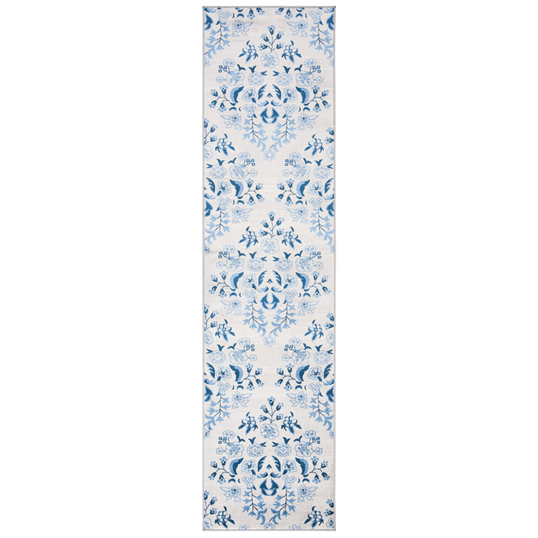 SAFAVIEH Martha Stewart MSR2856D Cream / Blue Rug Image 3