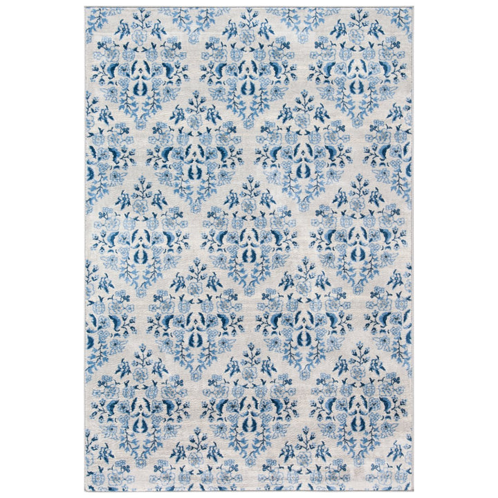 SAFAVIEH Martha Stewart MSR2856D Cream / Blue Rug Image 4