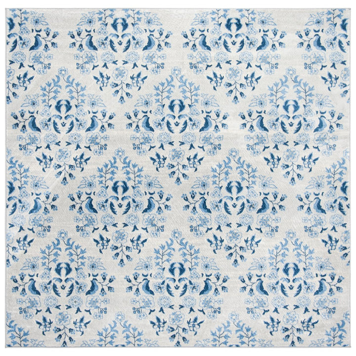 SAFAVIEH Martha Stewart MSR2856D Cream / Blue Rug Image 1