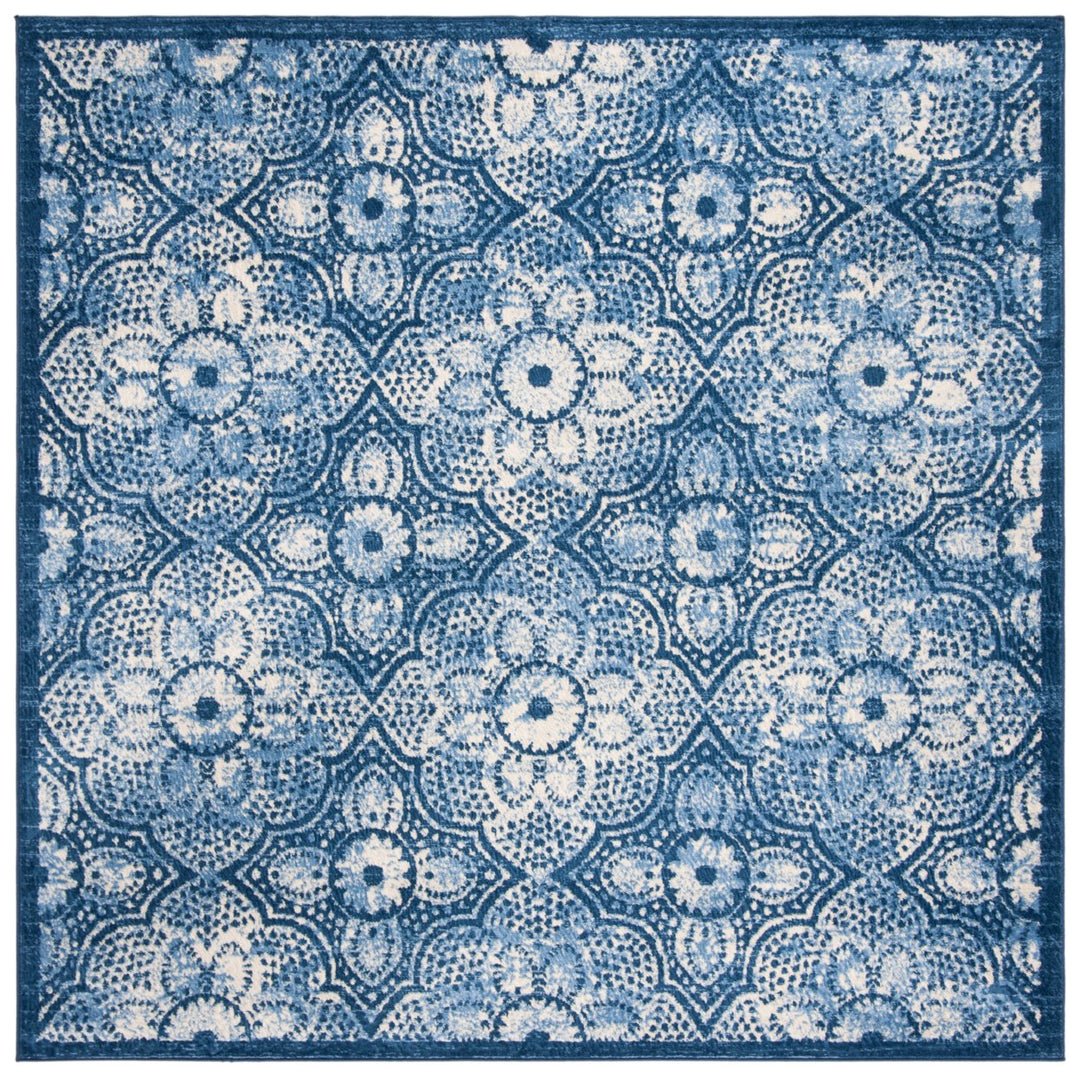 SAFAVIEH Martha Stewart MSR2862N Navy / Creme Rug Image 6