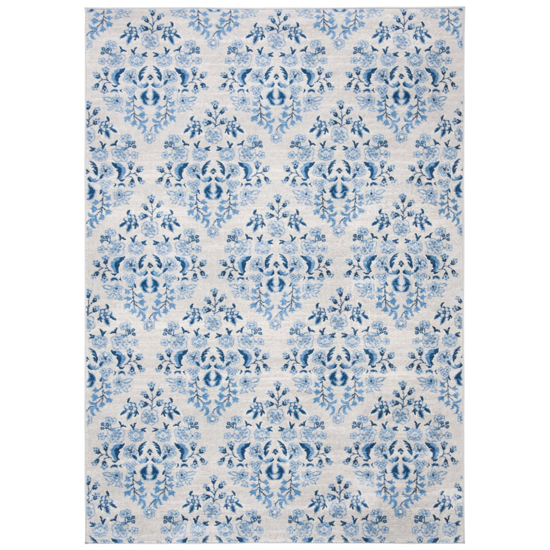 SAFAVIEH Martha Stewart MSR2856D Cream / Blue Rug Image 7