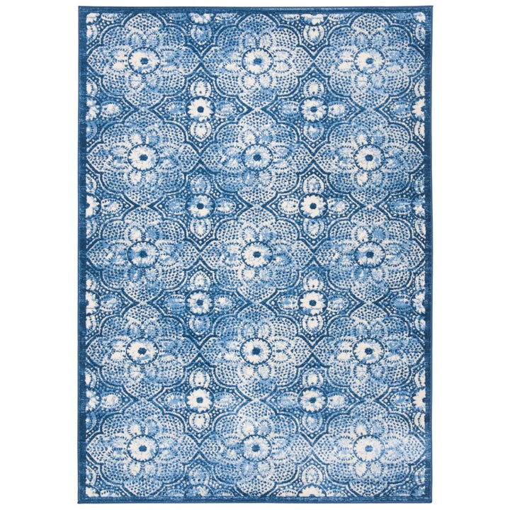 SAFAVIEH Martha Stewart MSR2862N Navy / Creme Rug Image 7