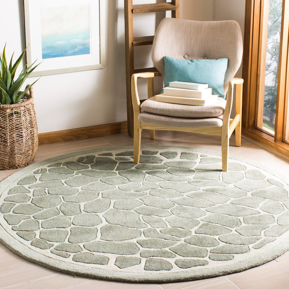 SAFAVIEH Martha Stewart MSR3615A Grassland Green Rug Image 2