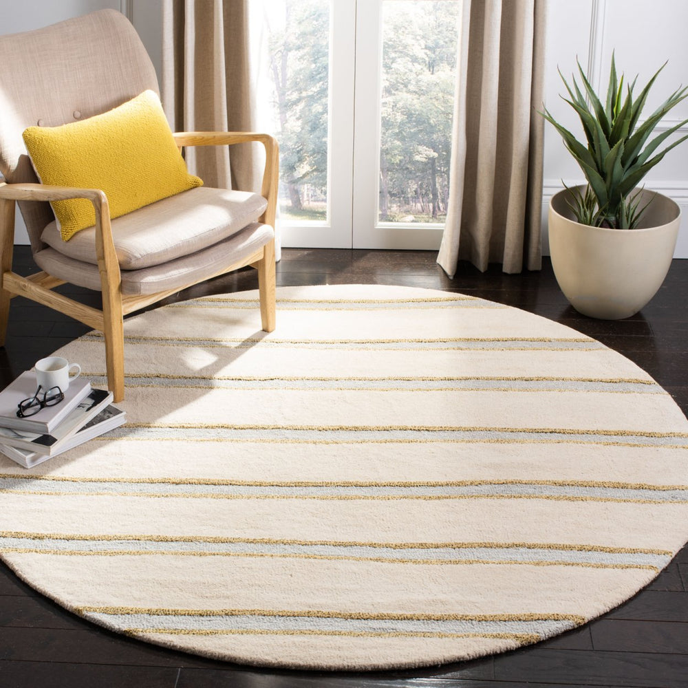 SAFAVIEH Martha Stewart MSR3617A B Wheat F Beige Rug Image 2