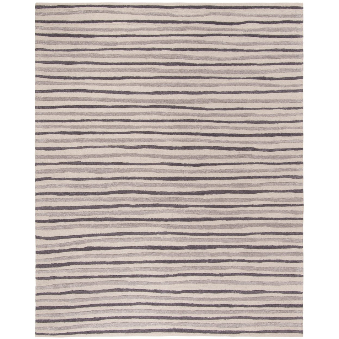 SAFAVIEH Martha Stewart MSR3619B Tilled Soil Brown Rug Image 1