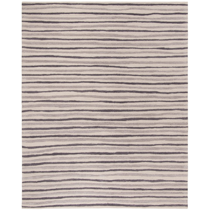 SAFAVIEH Martha Stewart MSR3619B Tilled Soil Brown Rug Image 1