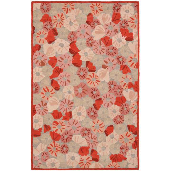 SAFAVIEH Martha Stewart MSR3625B Cayenne Red Rug Image 1