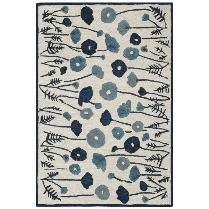 SAFAVIEH Martha Stewart MSR3627A Azurite Blue Rug Image 6