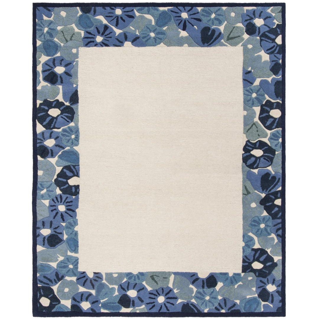 SAFAVIEH Martha Stewart MSR3629A Azurite Blue Rug Image 1