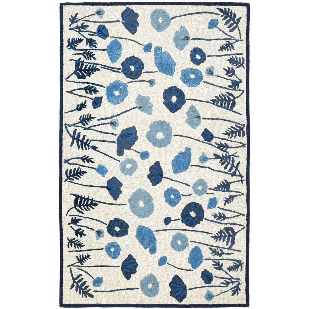 SAFAVIEH Martha Stewart MSR3627A Azurite Blue Rug Image 8