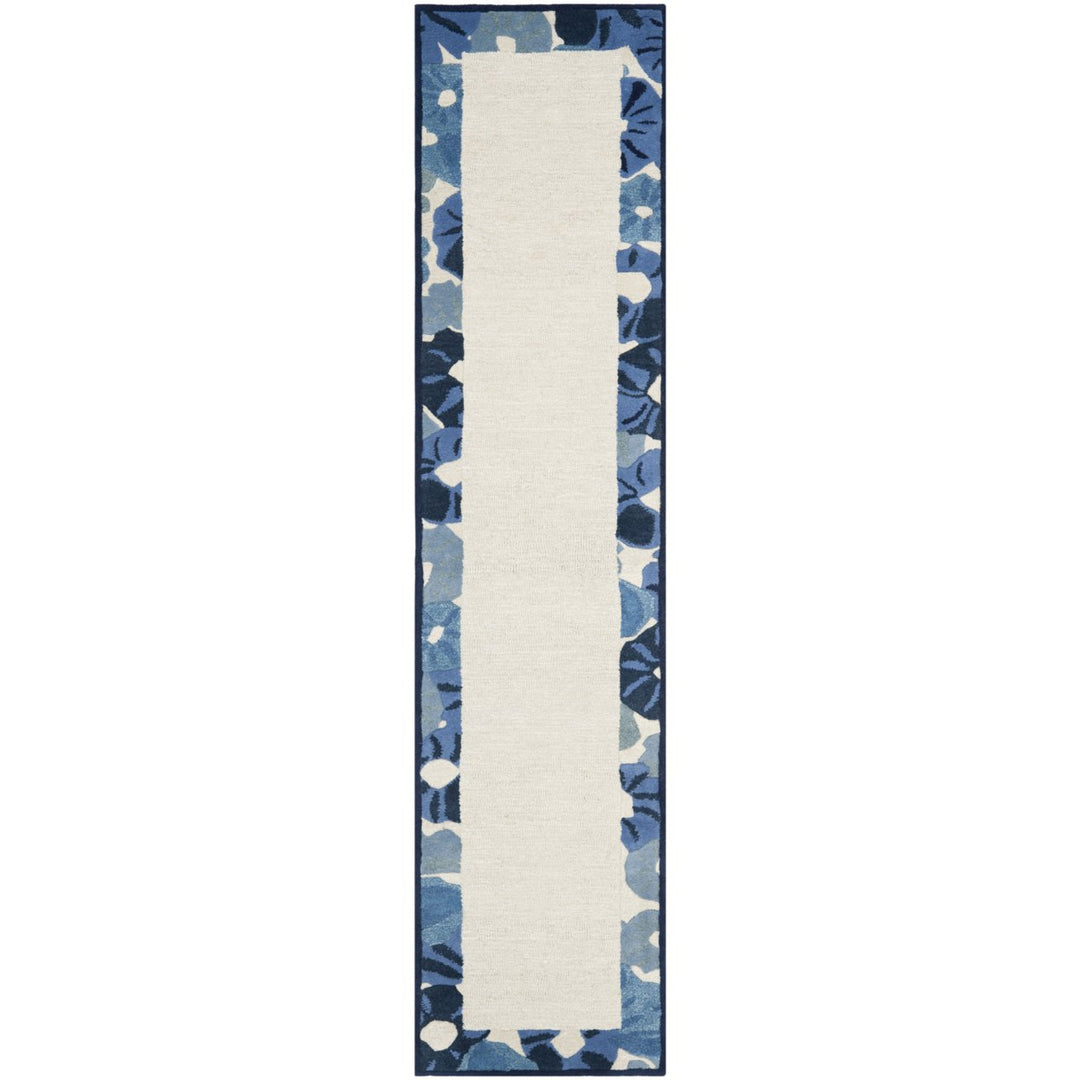 SAFAVIEH Martha Stewart MSR3629A Azurite Blue Rug Image 4