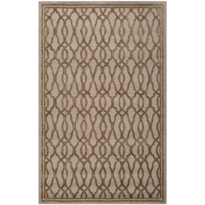 SAFAVIEH Martha Stewart MSR3822A Brown / Bronze Rug Image 4