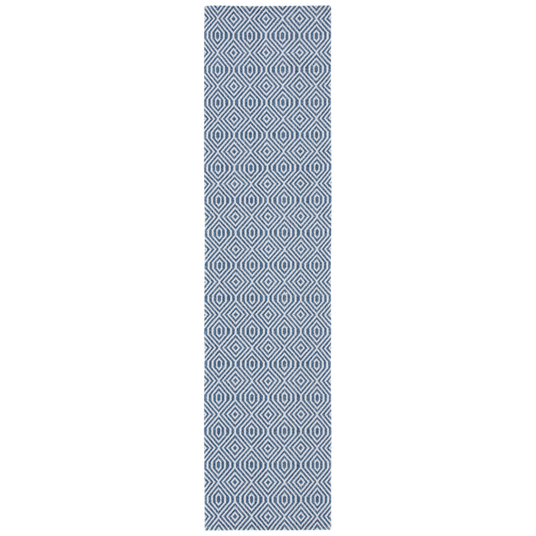 SAFAVIEH Martha Stewart Collection MSR401M Blue/Grey Rug Image 3