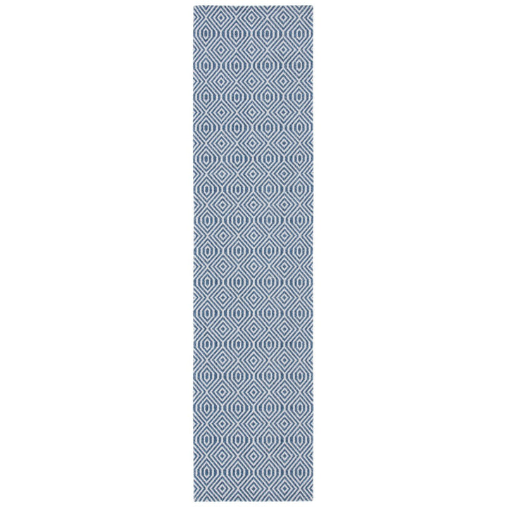 SAFAVIEH Martha Stewart Collection MSR401M Blue/Grey Rug Image 1