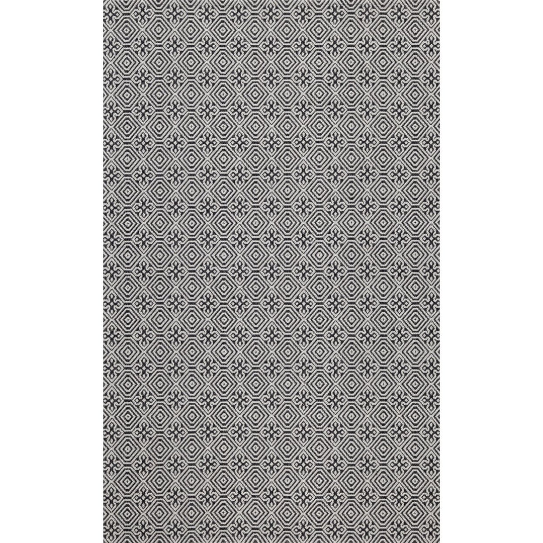 SAFAVIEH Martha Stewart MSR402H Charcoal / Grey Rug Image 1