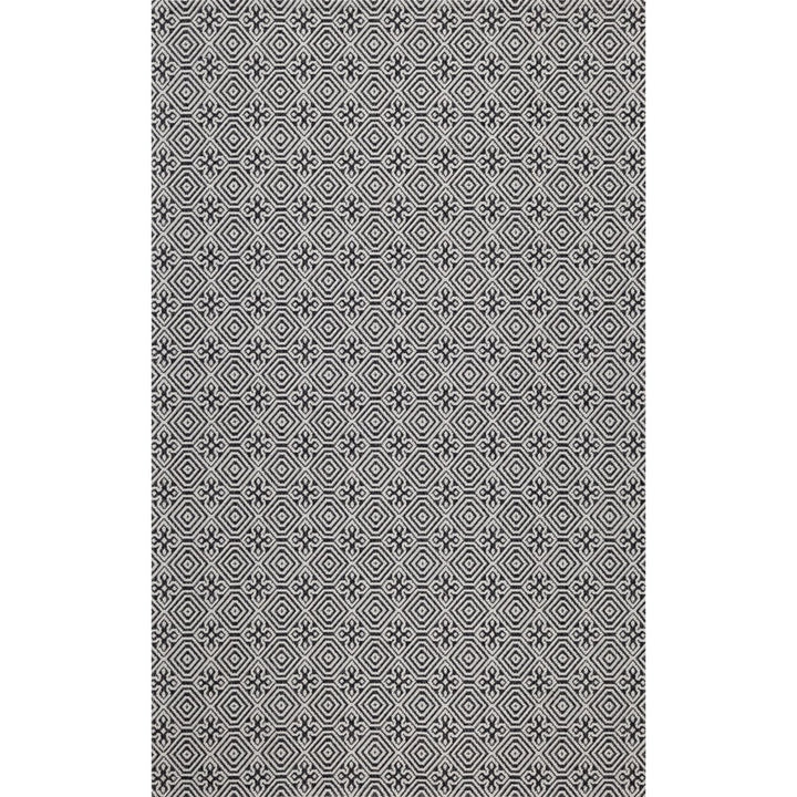 SAFAVIEH Martha Stewart MSR402H Charcoal / Grey Rug Image 1