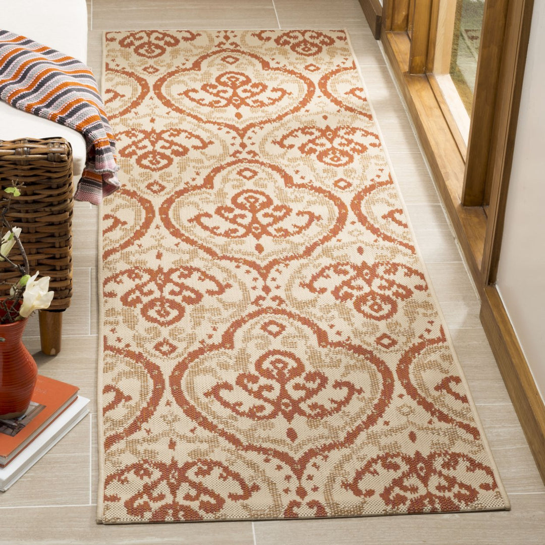 SAFAVIEH Martha Stewart MSR4114-23112 Beige/Terracotta Rug Image 2