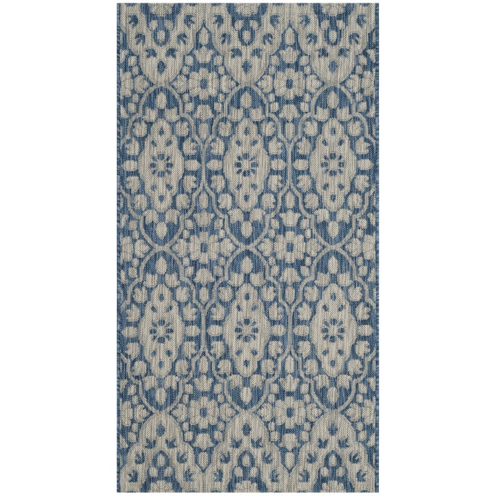 SAFAVIEH Martha Stewart MSR4115-36812 Grey / Navy Rug Image 3