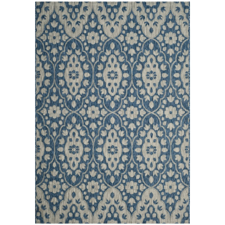 SAFAVIEH Martha Stewart MSR4115-36812 Grey / Navy Rug Image 4