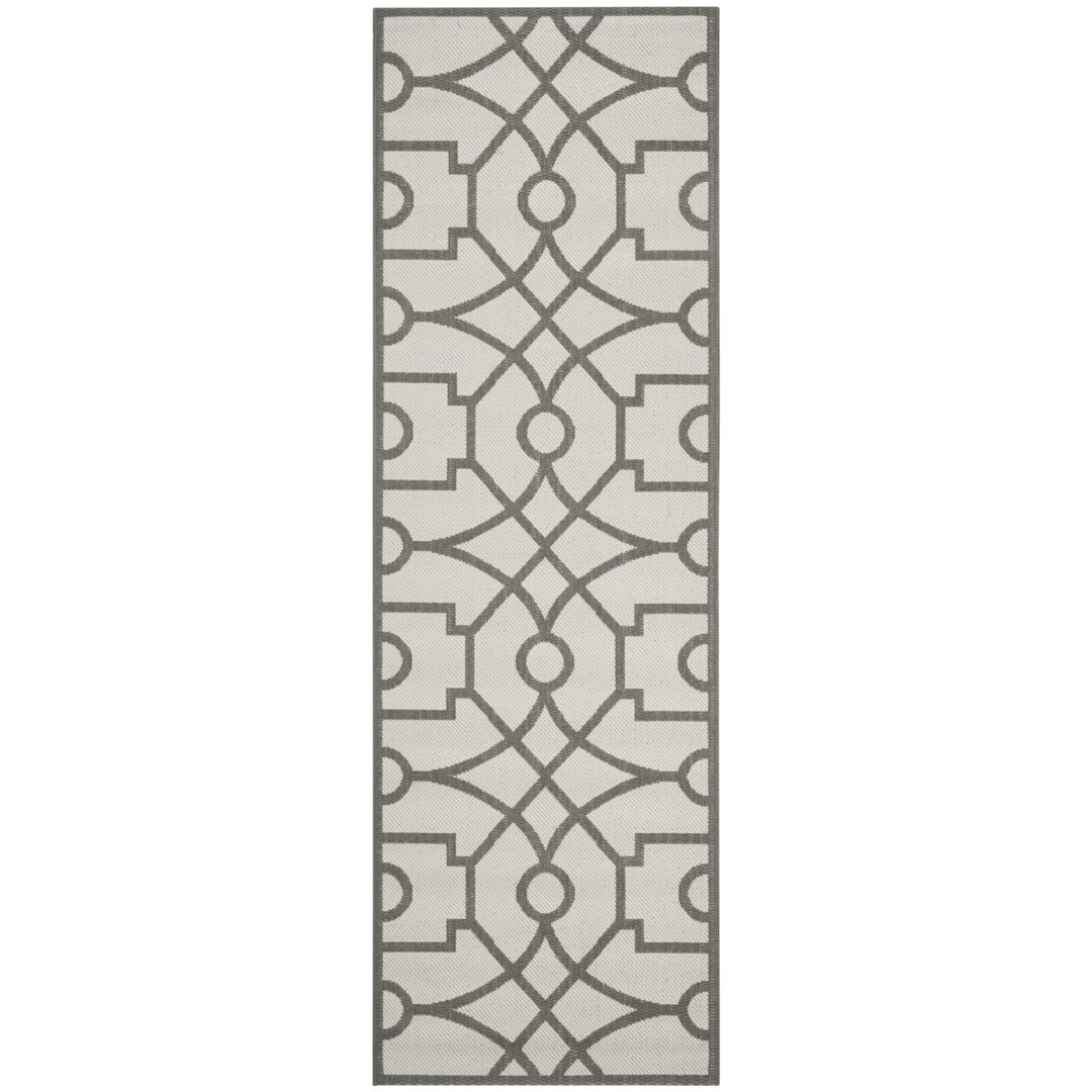 SAFAVIEH Martha Stewart Collection MSR4121L Grey Rug Image 1