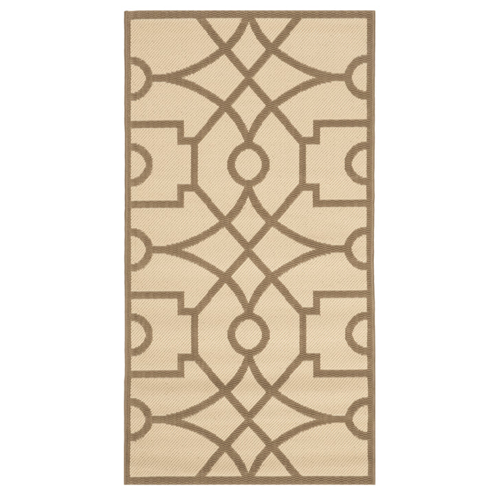 SAFAVIEH Martha Stewart MSR4121K Beige / Dark Beige Rug Image 2