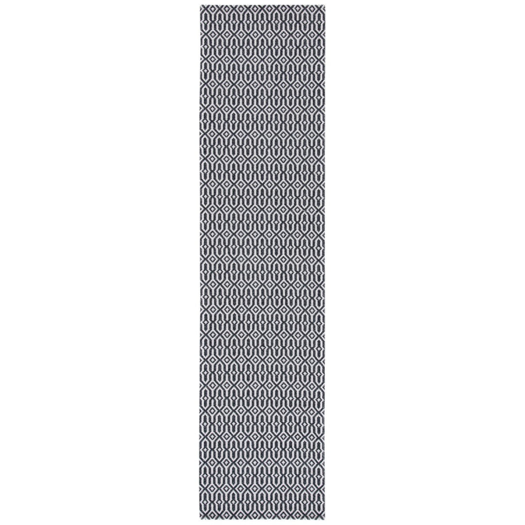 SAFAVIEH Martha Stewart MSR411H Charcoal / Grey Rug Image 1