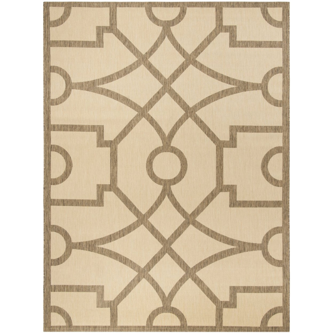 SAFAVIEH Martha Stewart MSR4121K Beige / Dark Beige Rug Image 4