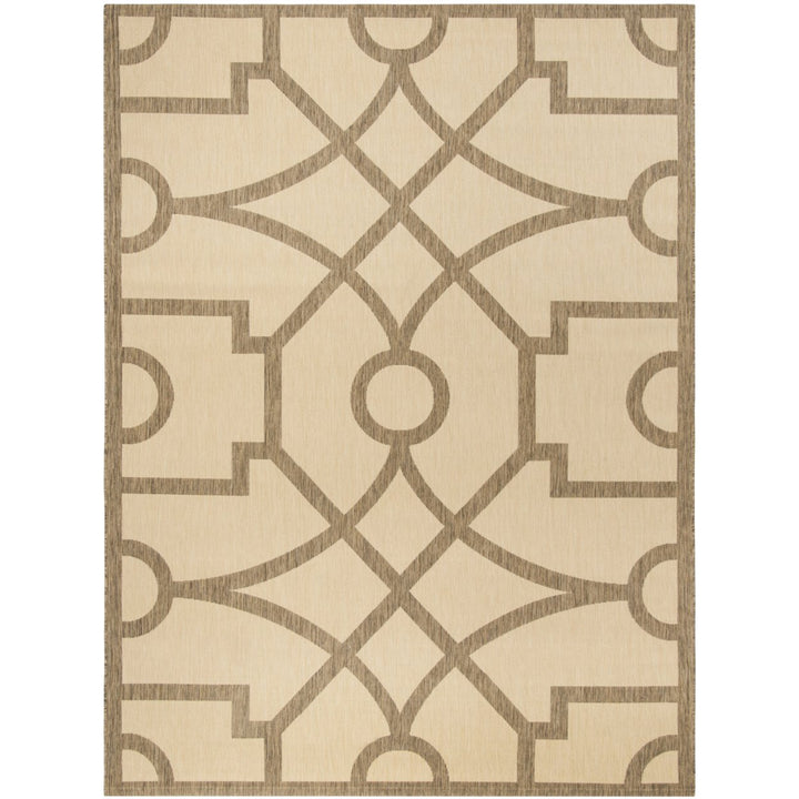 SAFAVIEH Martha Stewart MSR4121K Beige / Dark Beige Rug Image 4