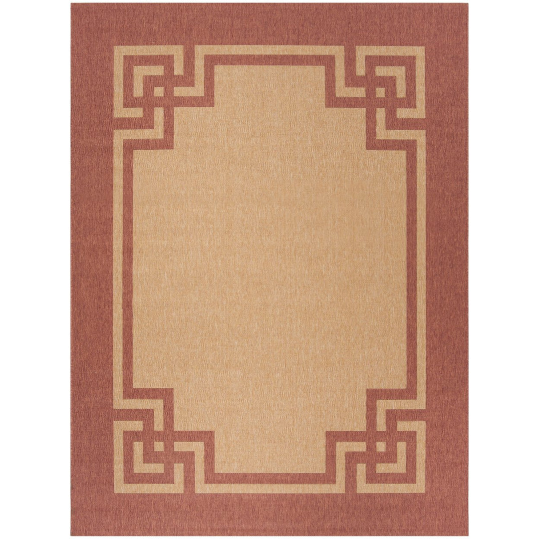 SAFAVIEH Martha Stewart MSR4122J Beige / Terracotta Rug Image 1